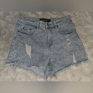 Indigo Rein Jean Shorts